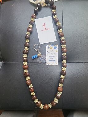 Graduation Hawaiin Kukui Nut Lei